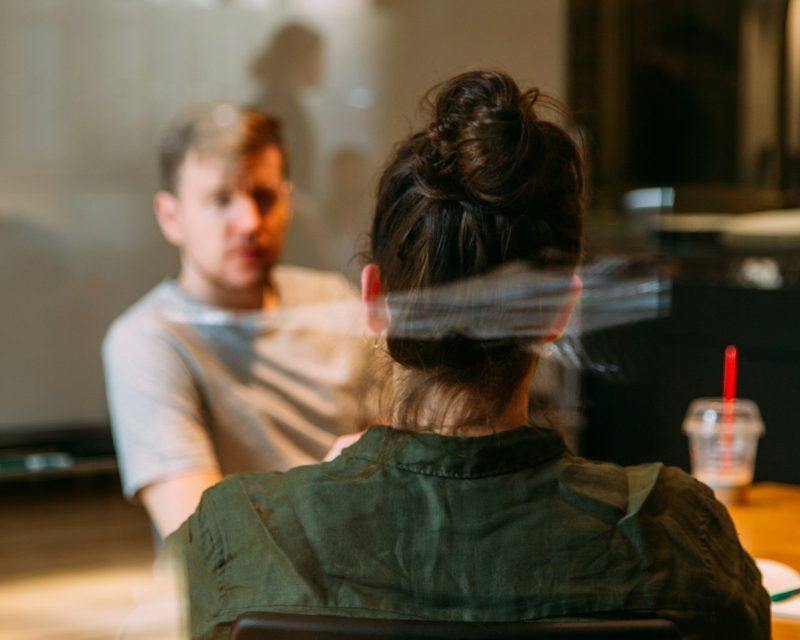 One-on-one support conversation